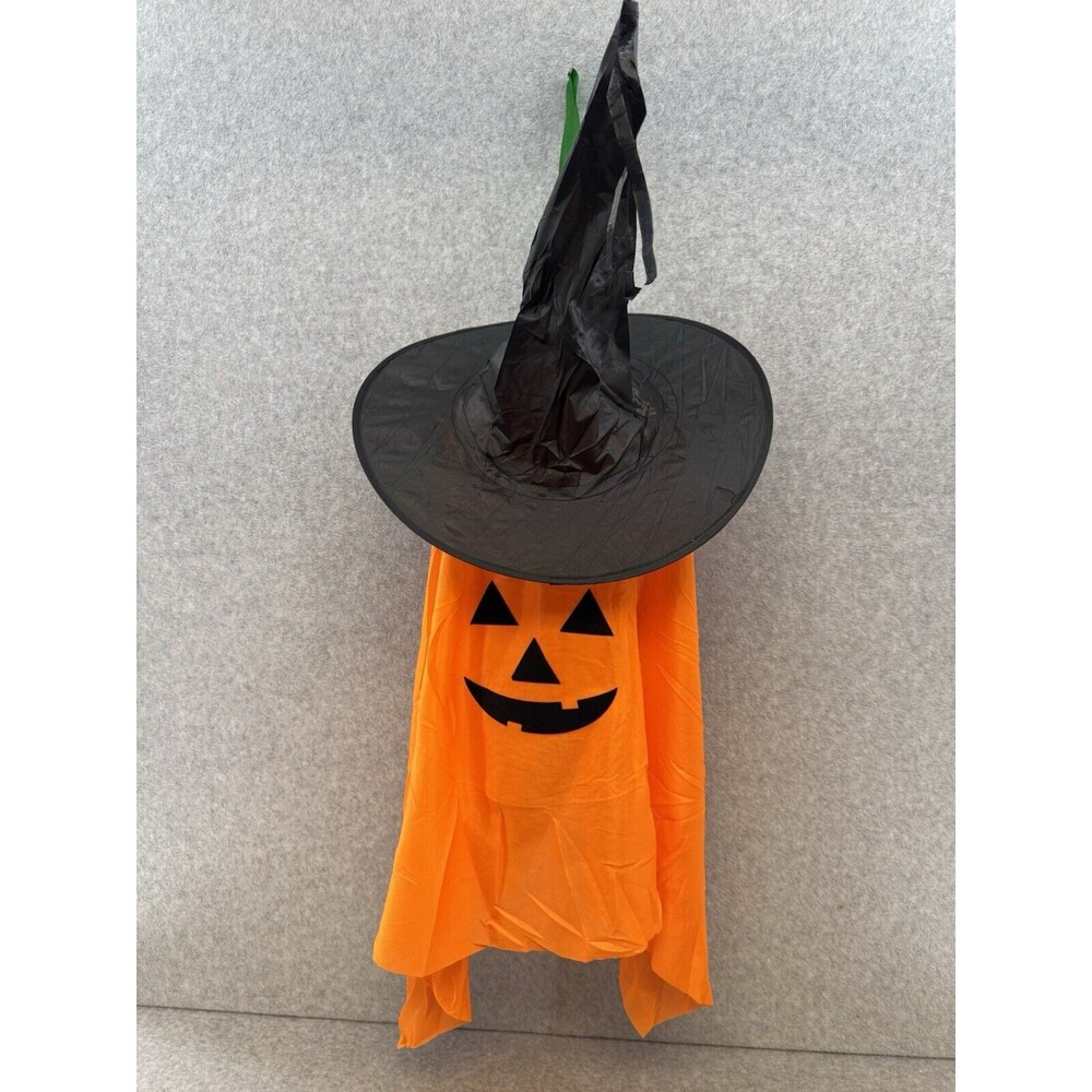 Halloween Jack-o-lantern Witch Head Hanging Witch Hat Pumpkin Halloween Decor